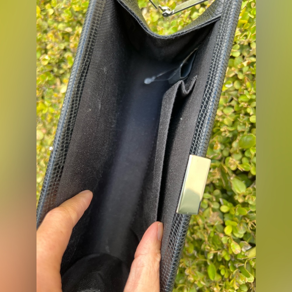 BANANA REPUBLIC Cow Leather Clutch Bag - Picture 6 of 10